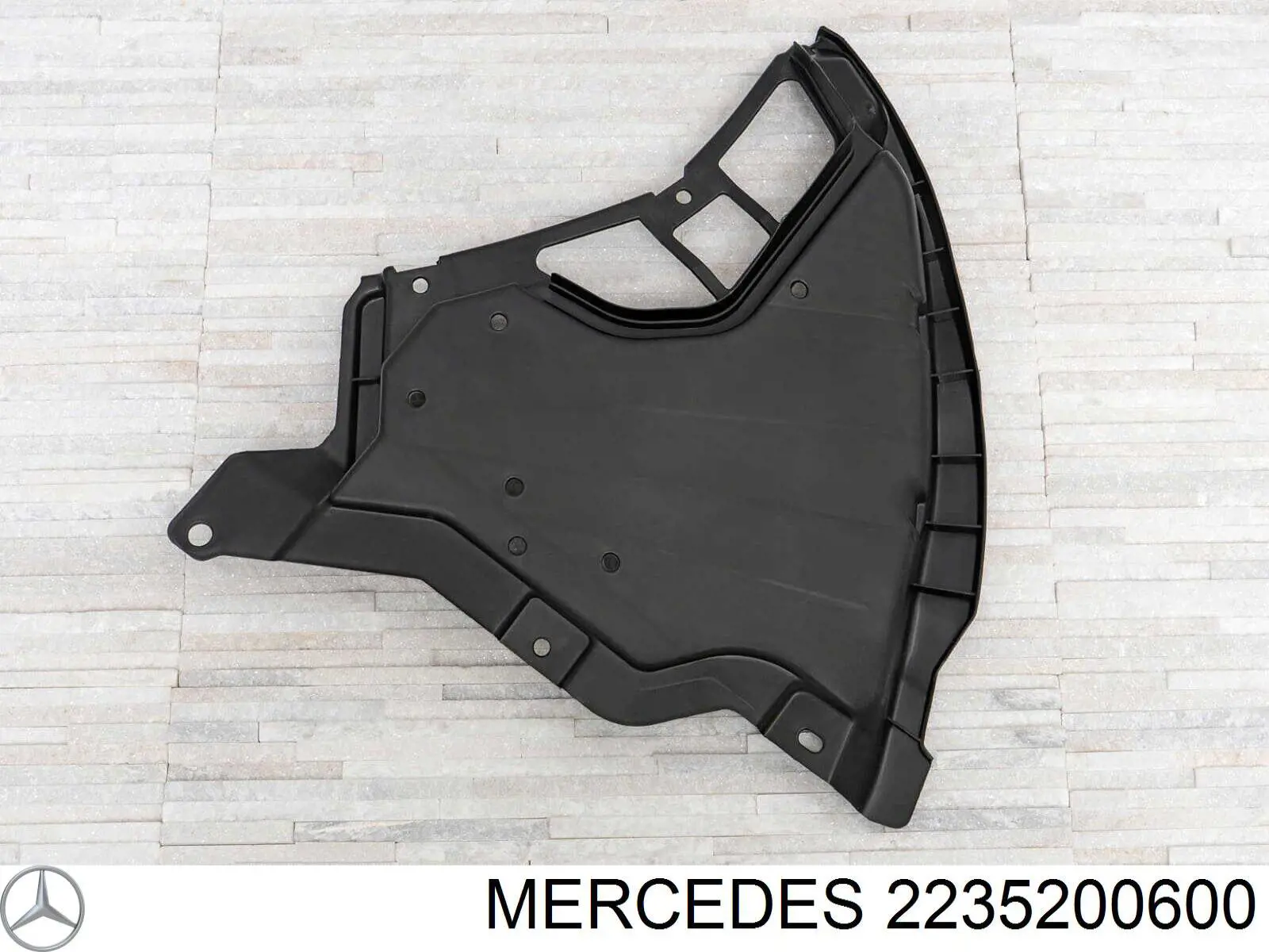 Защита бампера переднего правая Mercedes A223520060064 цена, от 88.37 USD
