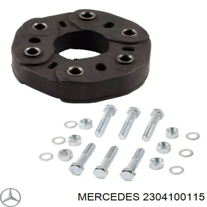 2304100115 Mercedes муфта кардана эластичная передняя/задняя