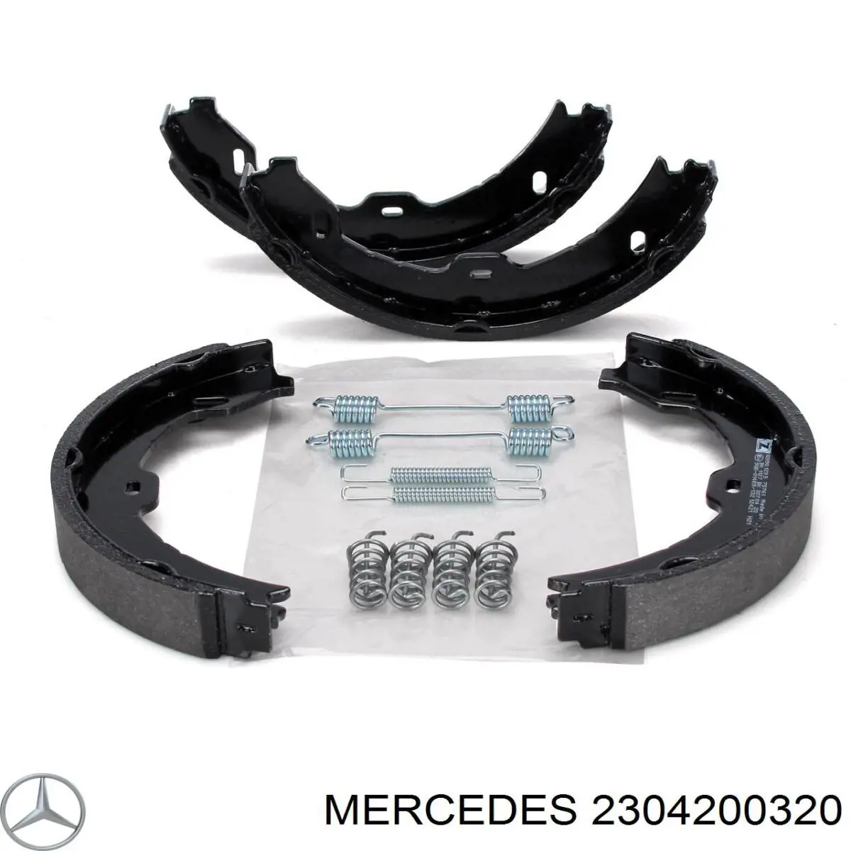 Тормозные колодки стояночного тормоза Mercedes 2304200320 цена, от 29.48 USD