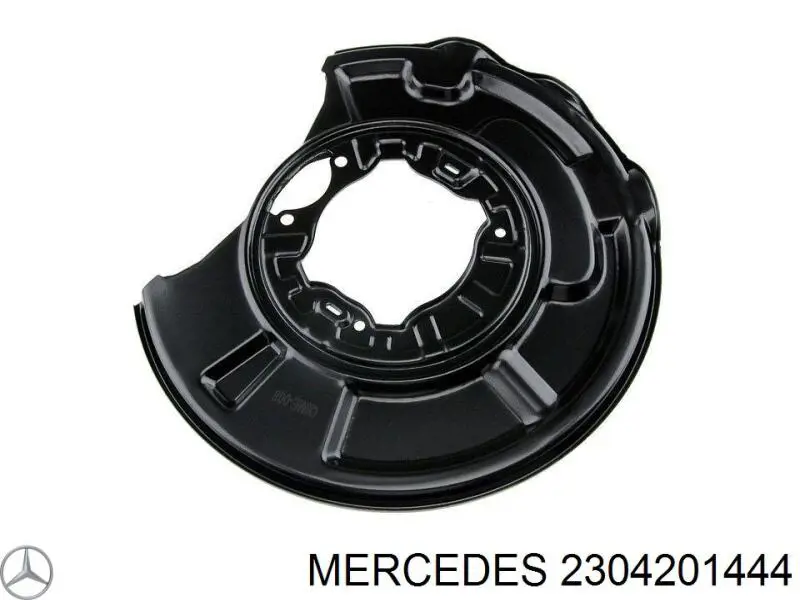 Купить 2304201444 Mercedes Защита тормозного диска заднего, правая