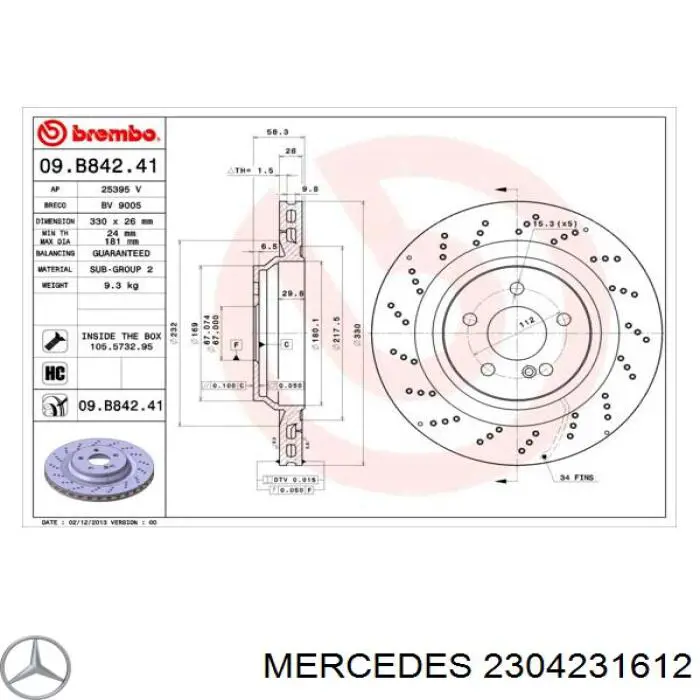Задний тормозной диск Febi 43876 цена, от 70.64 USD