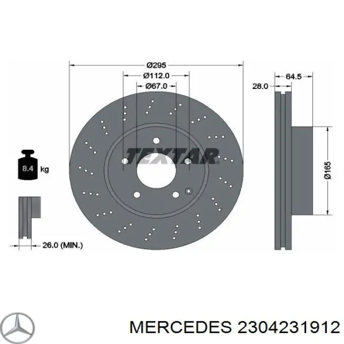 2304231912 Mercedes 