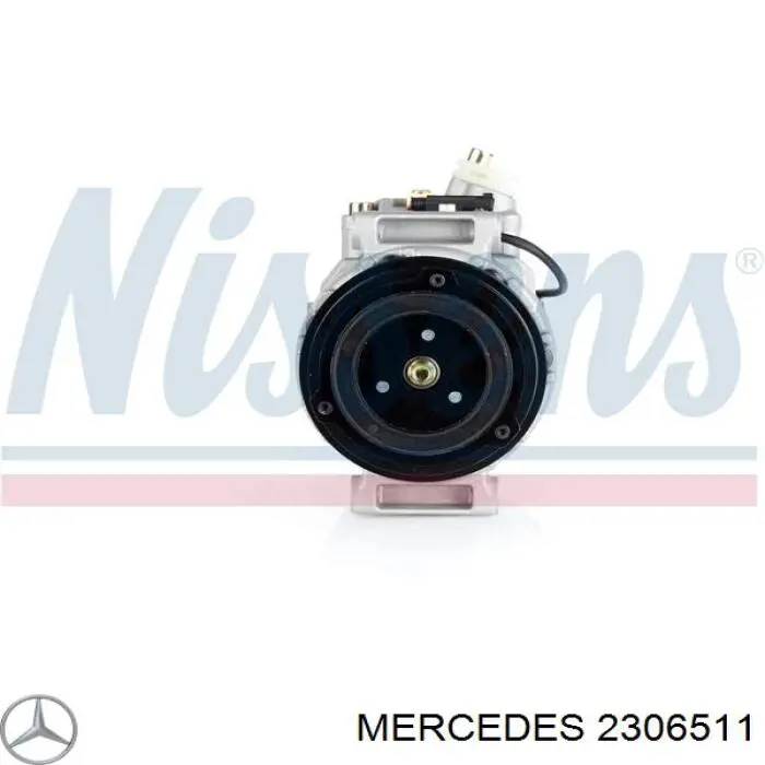 Компрессор кондиционера 2306511 Mercedes