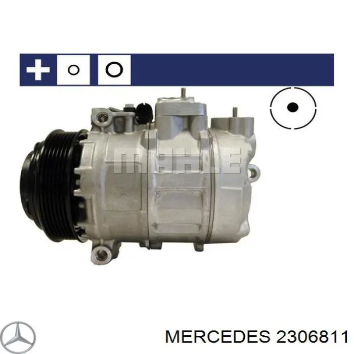 2306811 Mercedes компрессор кондиционера