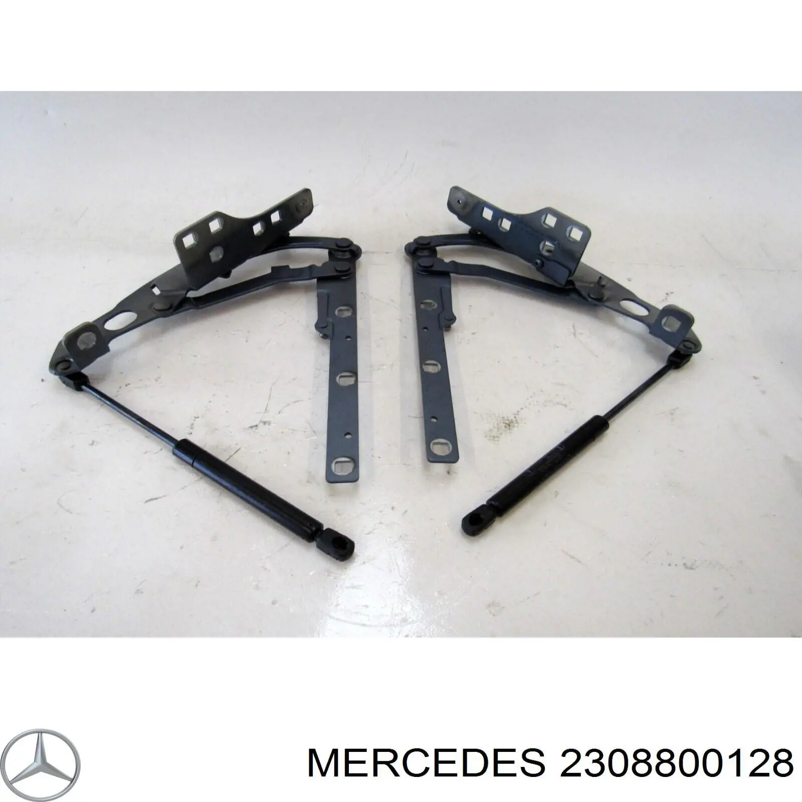 Купить 2308800128 Mercedes Завеса капота левая