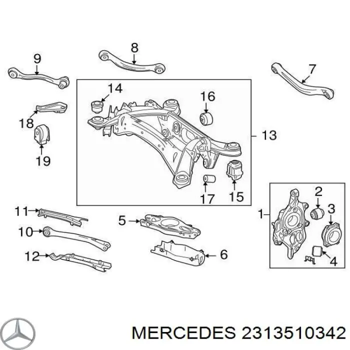 2313510342 Mercedes 