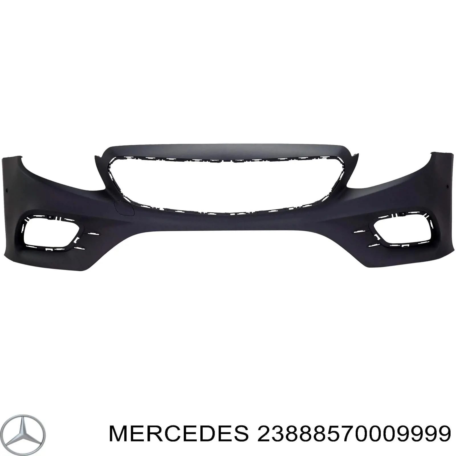 Купить A2388857000 Mercedes Буфер (бампер) передний