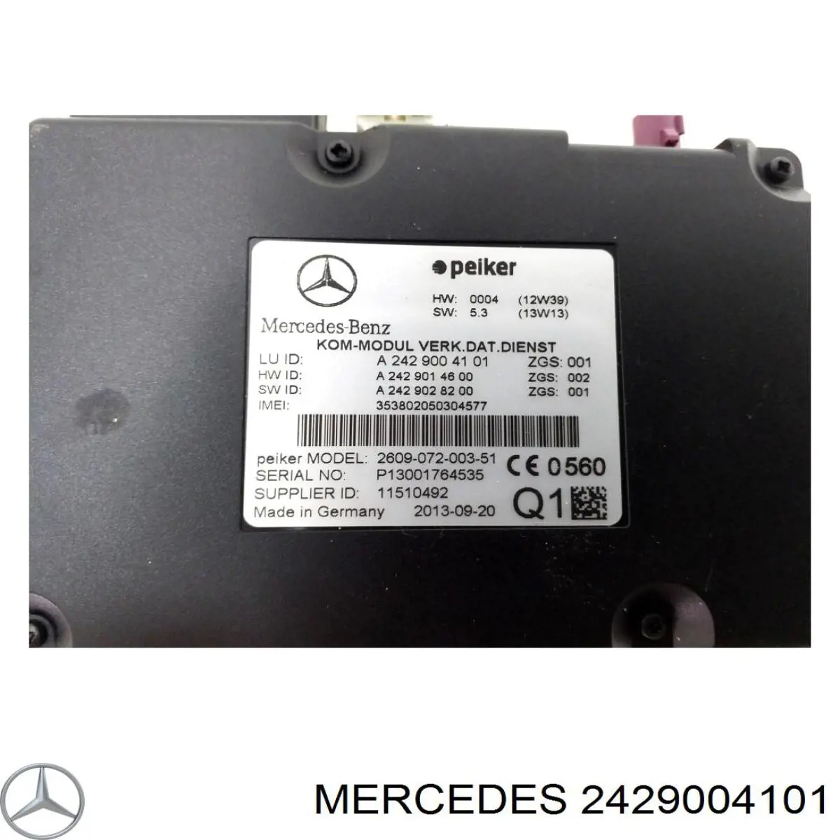  Mercedes 2429004801 цена, от 15.19 USD