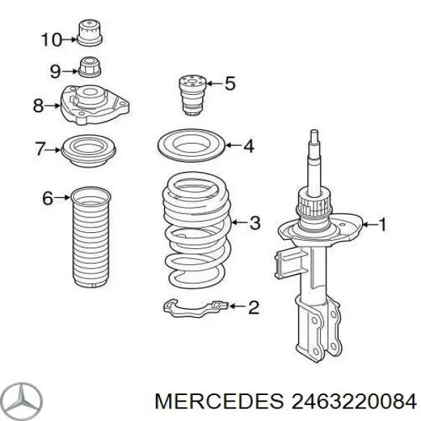 2463220084 Mercedes 