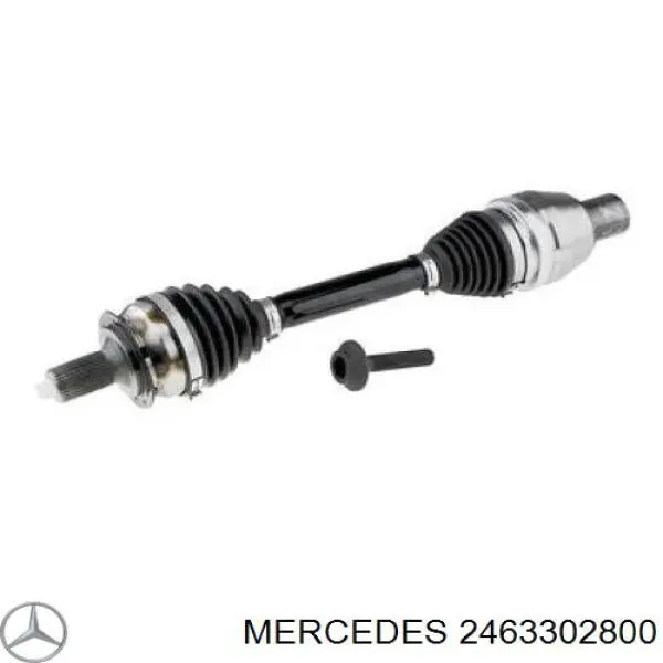 2463302800 Mercedes semieixo (acionador dianteiro direito)