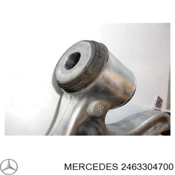 2463304700 Mercedes braço oscilante inferior esquerdo de suspensão dianteira