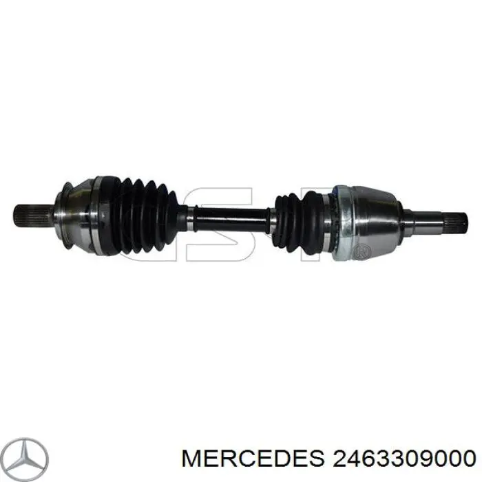2463309000 Mercedes Полуось передняя левая