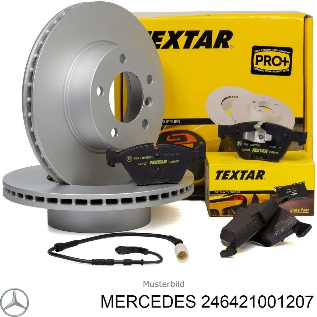 Купить 246421001207 Mercedes Ротор тормозной