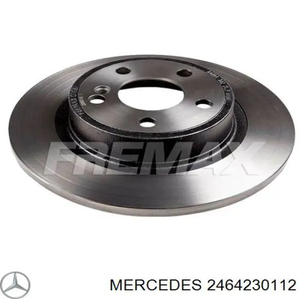 Купить 2464230112 Mercedes Диск тормозной задний