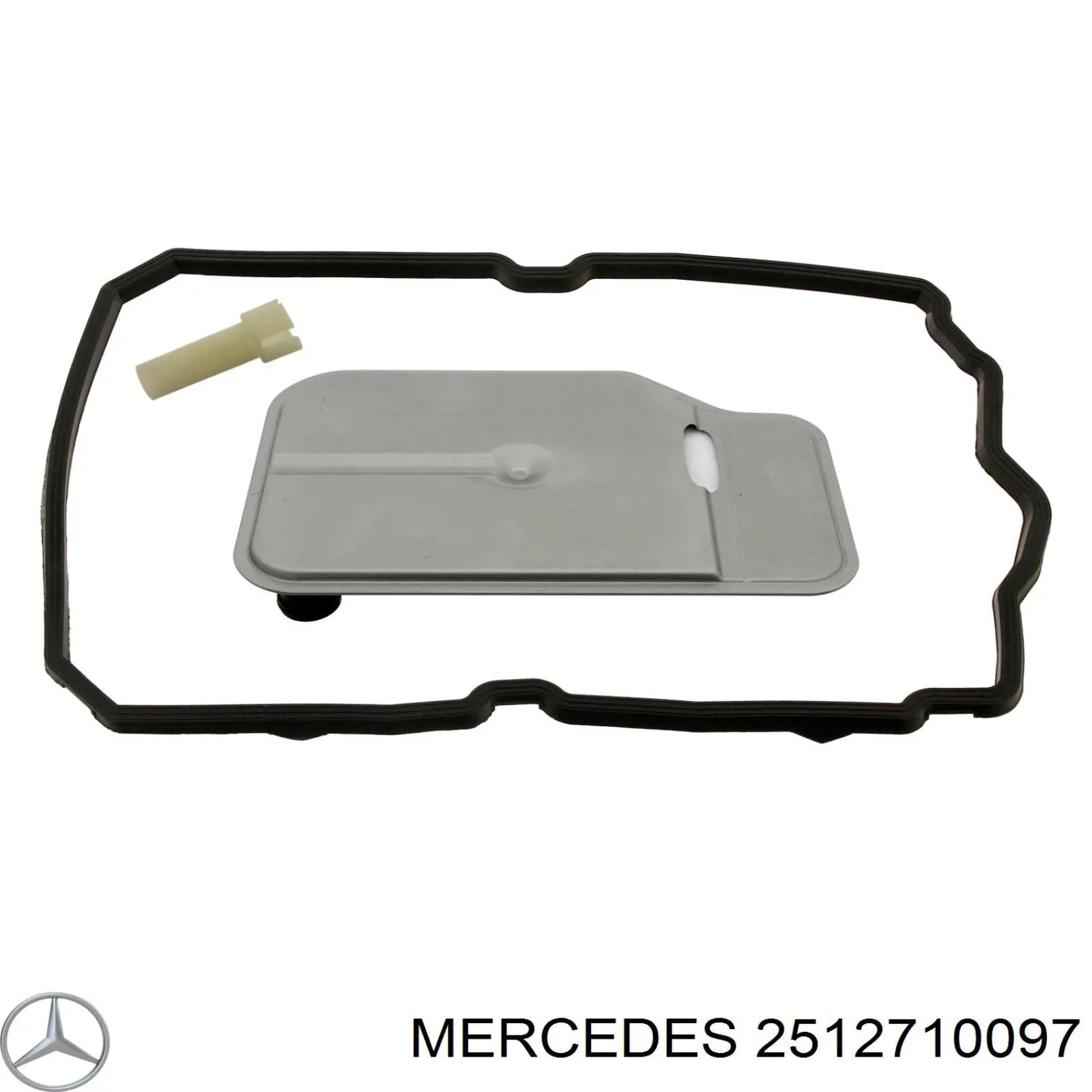 Щуп (индикатор) уровня масла в АКПП Mercedes 2512710097