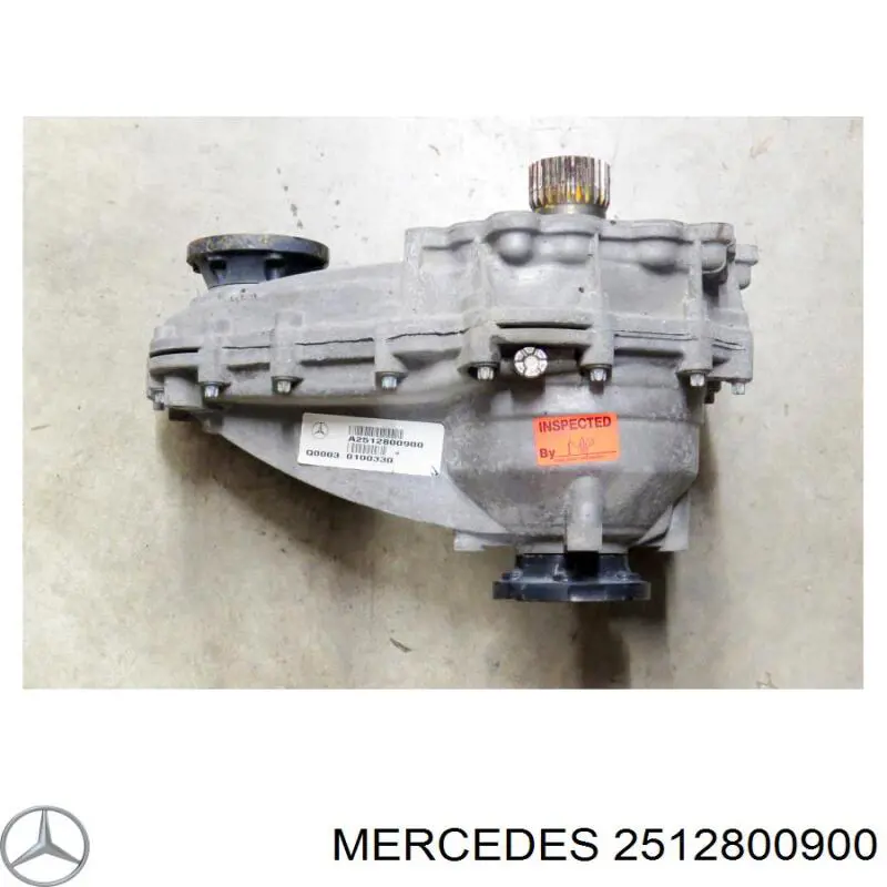 2512800900 Mercedes раздатка (коробка раздаточная)
