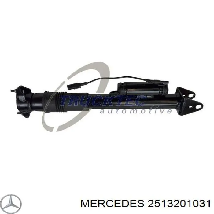 2513201031 Mercedes amortecedor traseiro