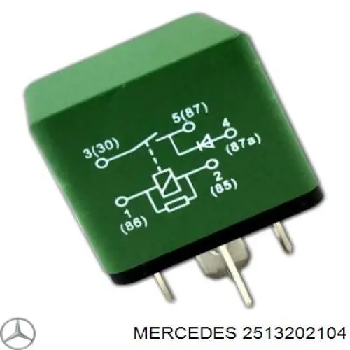 Компрессор пневмоподкачки (амортизаторов) 2513202104 Mercedes