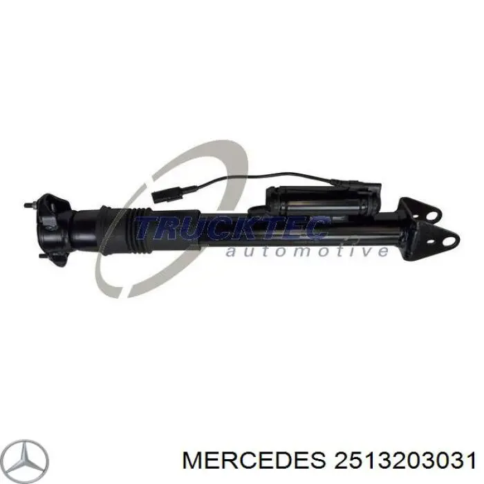 2513203031 Mercedes amortecedor traseiro