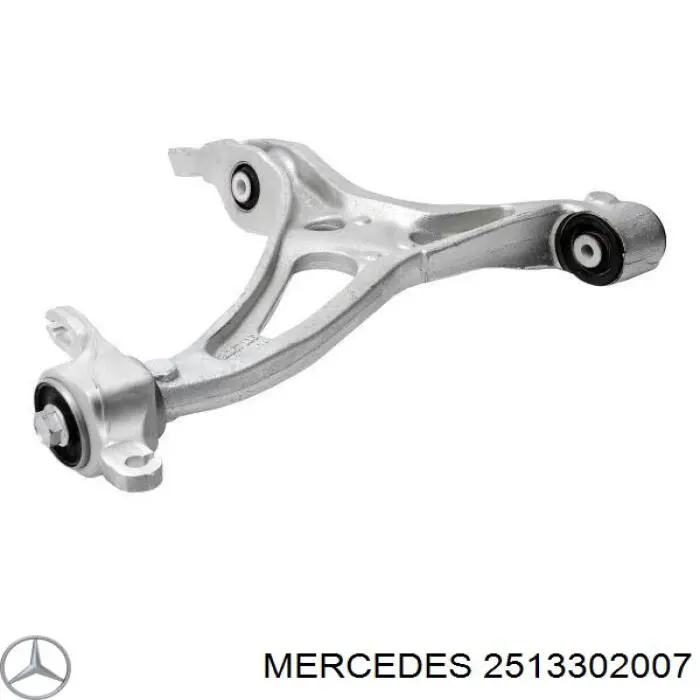 2513302007 Mercedes braço oscilante inferior direito de suspensão dianteira