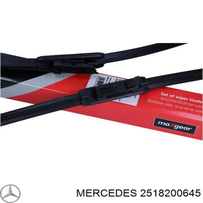 Щетка-дворник лобового стекла, пассажирская Mercedes 2518200645 цена, от 28.18 USD