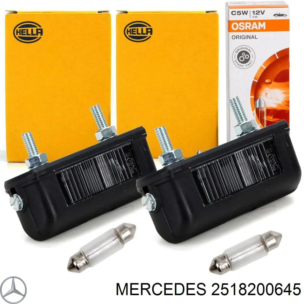 Купить 2518200645 Mercedes Щетка-дворник лобового стекла пассажирская