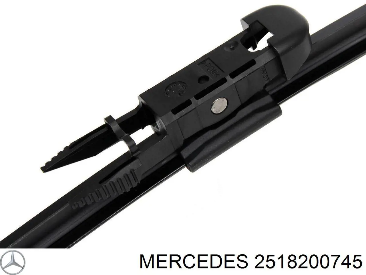 Щетка стеклоочистителя лобового стекла, водительская Mercedes 2518200745 цена, от 56.70 USD