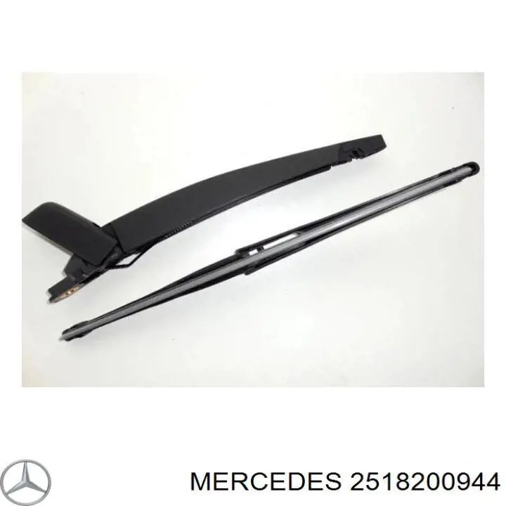 Купить 2518200944 Mercedes Рычаг-поводок стеклоочистителя заднего стекла