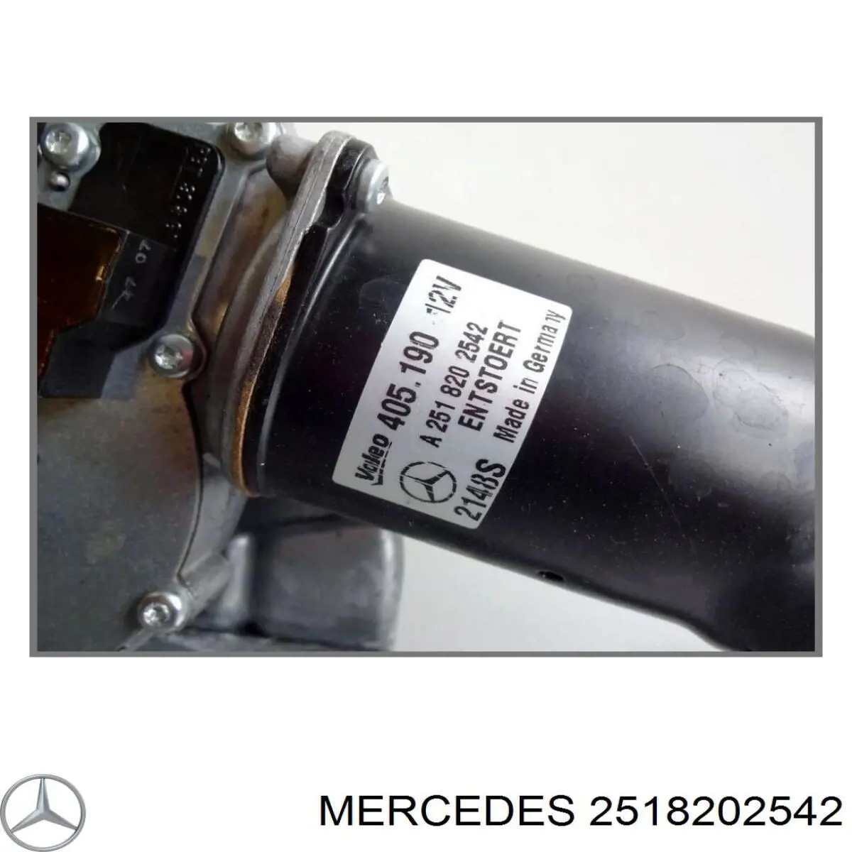 2518202542 Mercedes Мотор стеклоочистителя передний