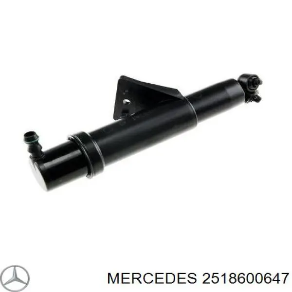 Injetor de fluido para lavador da luz dianteira direita para Mercedes R (W251)