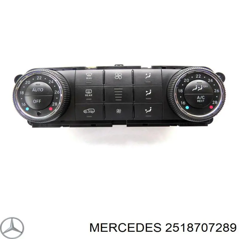 Регулятор вентилятора отопителя Mercedes A2518707289 цена, от 57.15 USD