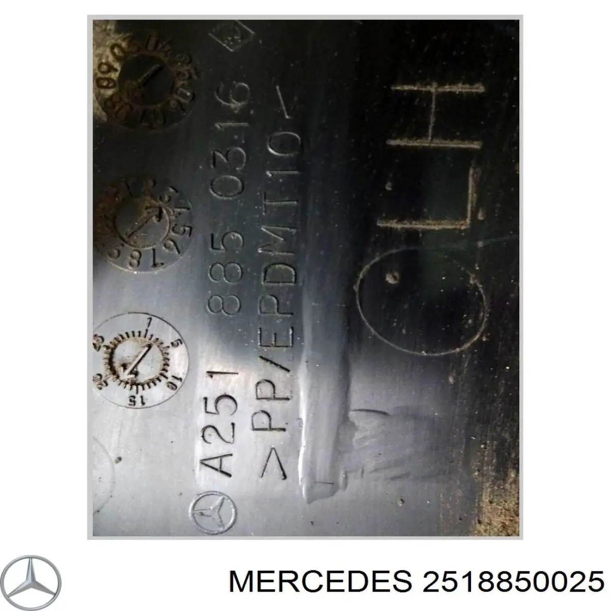 A25188500259999 Mercedes Задний бампер