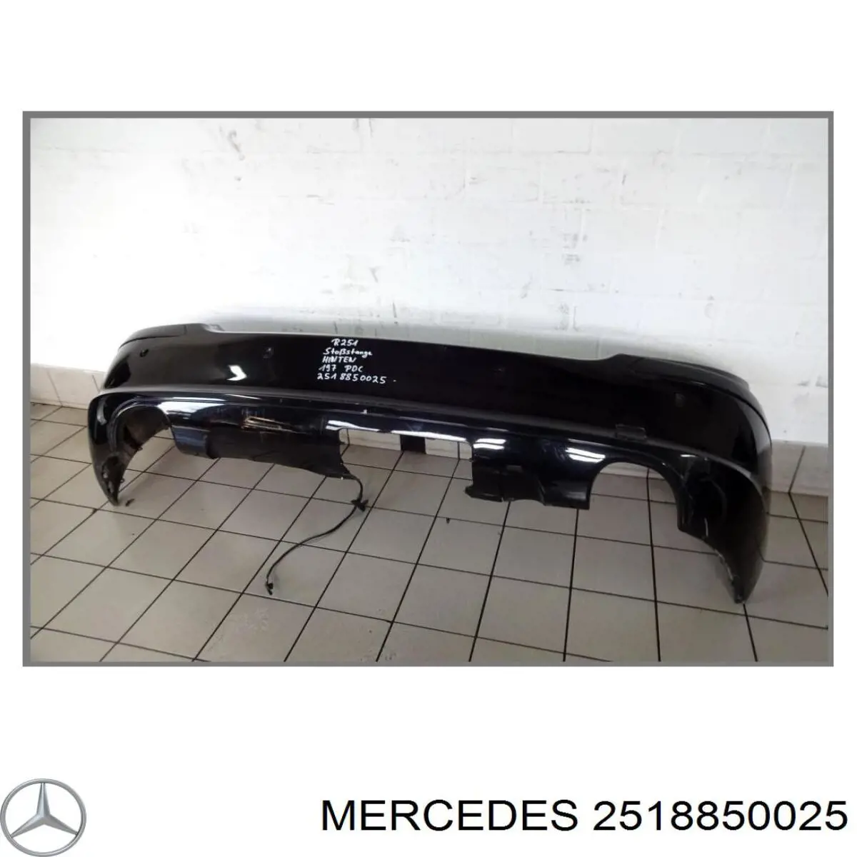 Бампер задний Mercedes A25188500259999 цена, от 74.01 USD