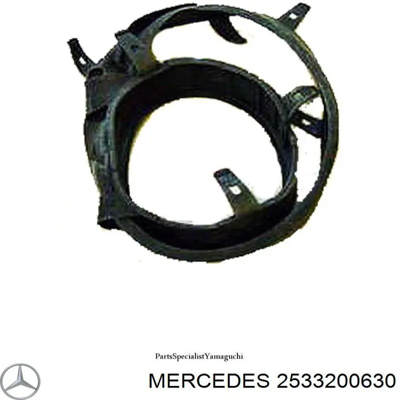 2533200630 Mercedes amortecedor dianteiro direito