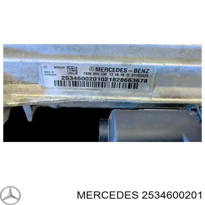 2534600201 Mercedes cremalheira da direção