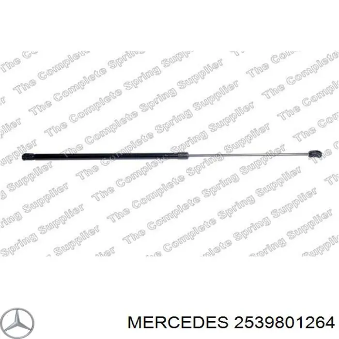 2539801264 Mercedes amortecedor da capota direito