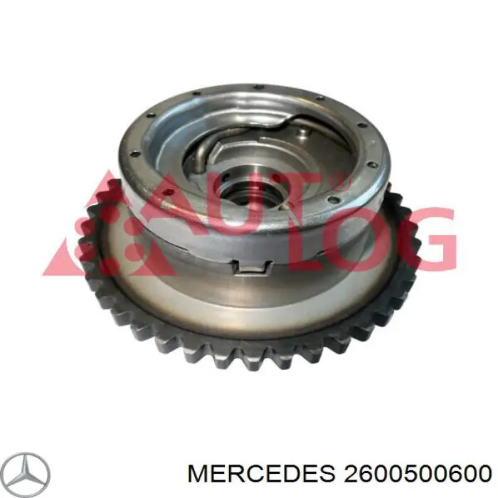 2600500600 Mercedes engrenagem de cadeia de roda dentada da árvore distribuidora de escape de motor