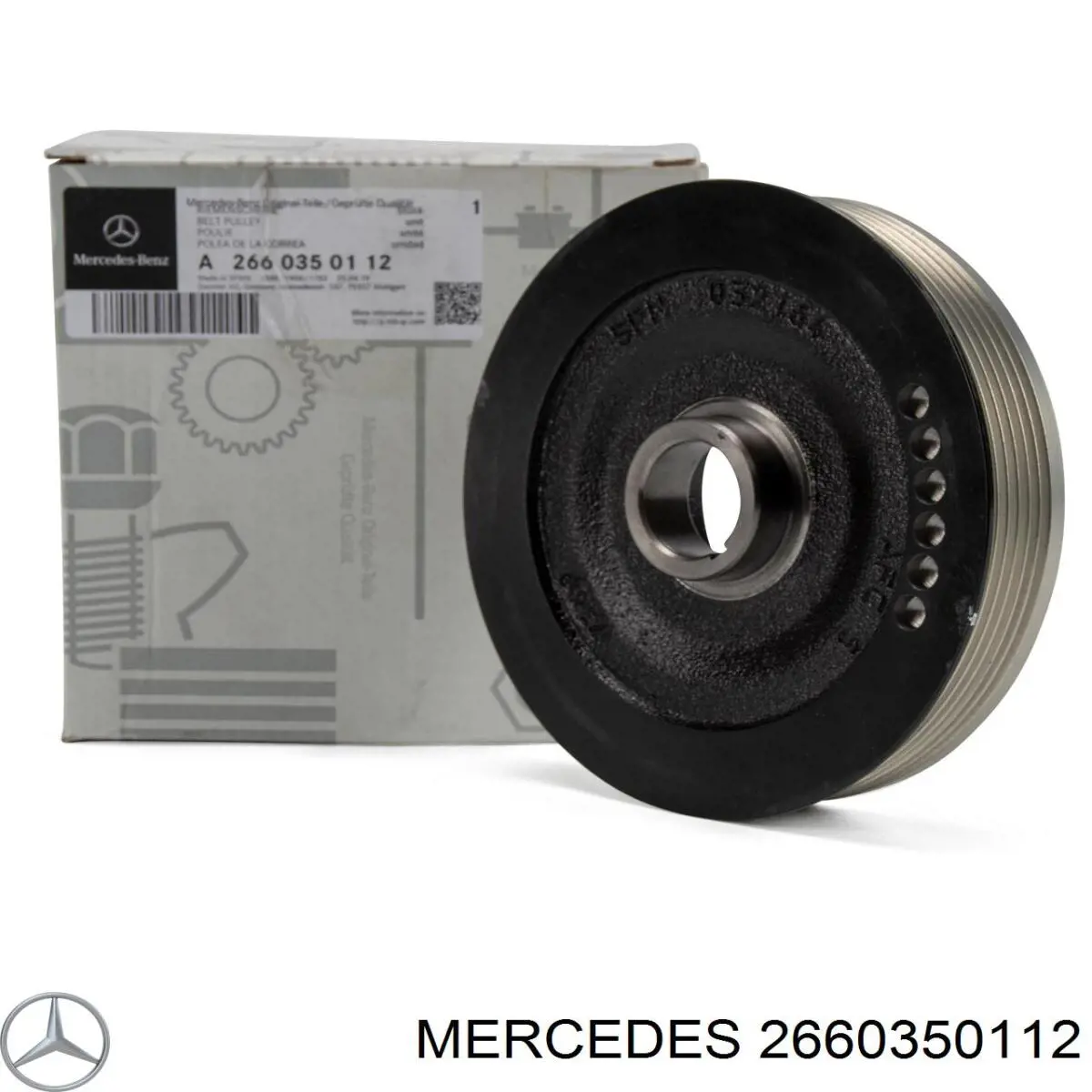 Шкив коленвала (демпфер) Mercedes 2660350112 цена, от 652.21 USD