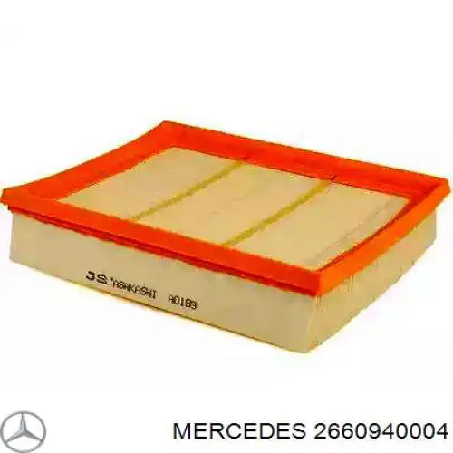 2660940004 Mercedes воздушный фильтр