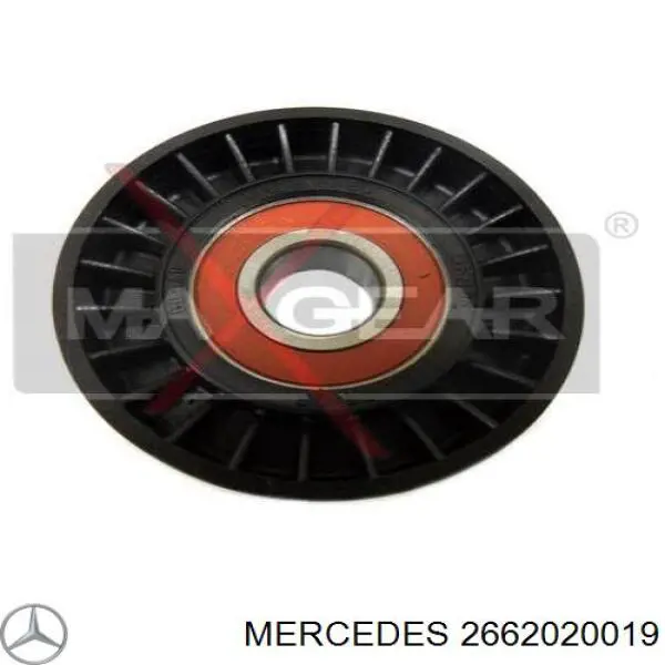 Паразитный ролик приводного ремня Mercedes 2662020019 цена, от 12.37 USD