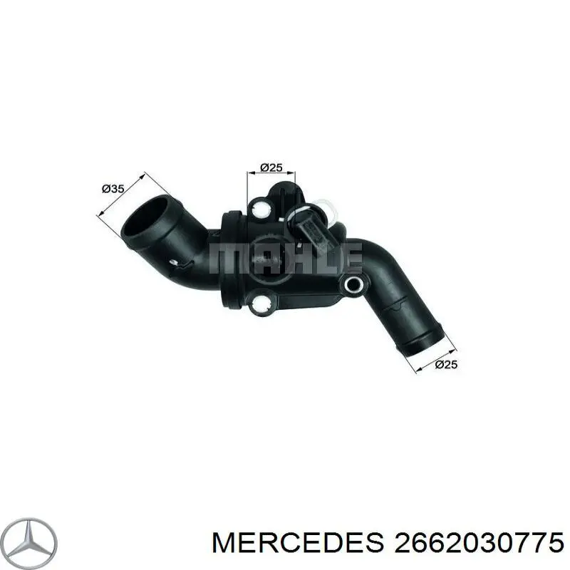 2662030775 Mercedes термостат