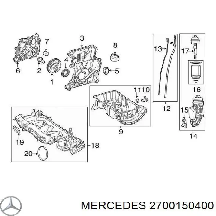 2700150400 Mercedes 