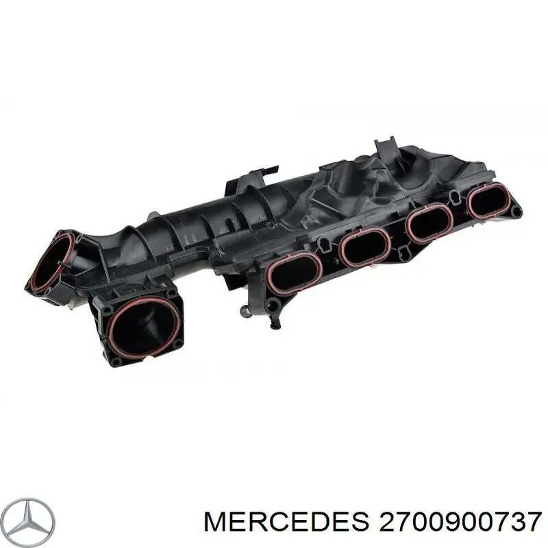 2700900737 Mercedes tubo coletor de admissão
