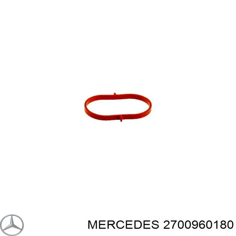 2700960180 Mercedes vedante de tubo coletor de admissão