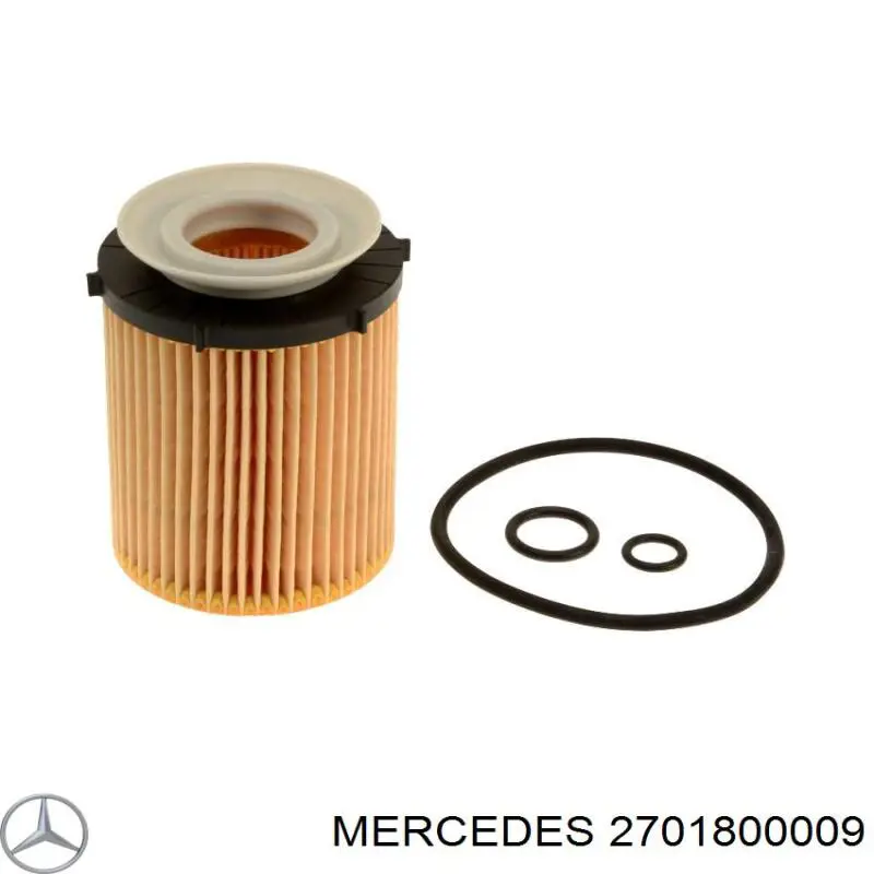2701800009 Mercedes масляный фильтр