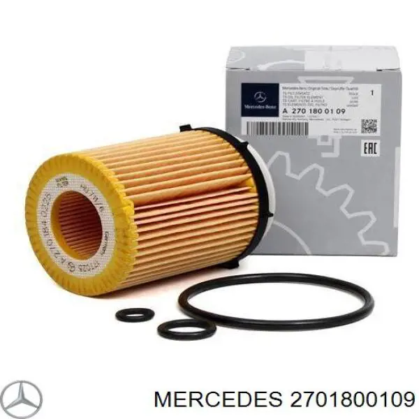 2701800109 Mercedes filtro de óleo