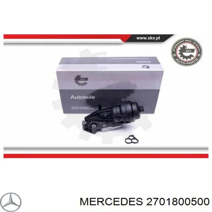 2701800500 Mercedes корпус масляного фильтра