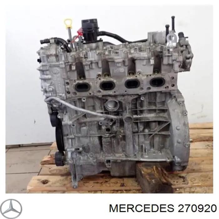 270920 Mercedes Мотор в сборе