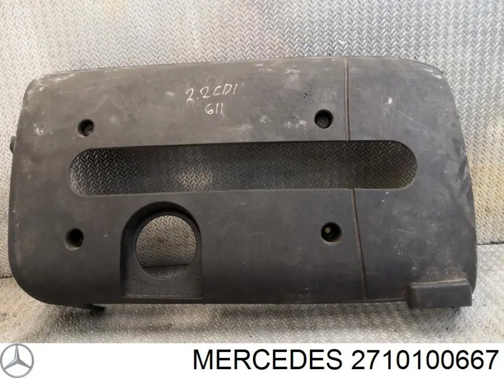 Крышка двигателя 2710100867 Mercedes