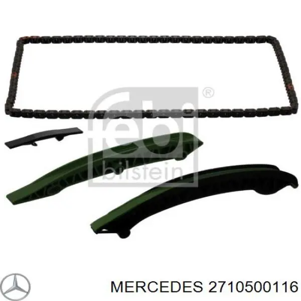 2710500116 Mercedes sapato de reguladora de tensão da cadeia do mecanismo de distribuição de gás